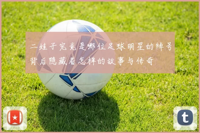 二娃子究竟是哪位足球明星的绰号背后隐藏着怎样的故事与传奇