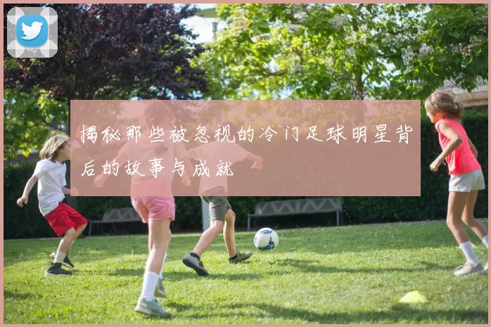 揭秘那些被忽视的冷门足球明星背后的故事与成就