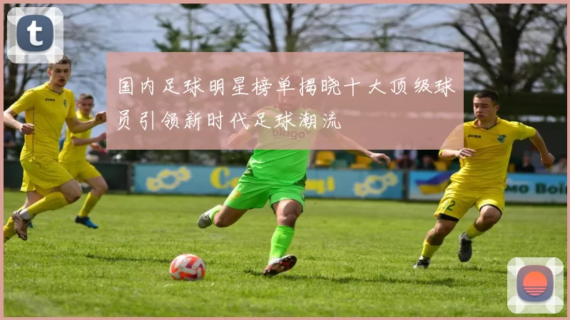 国内足球明星榜单揭晓十大顶级球员引领新时代足球潮流