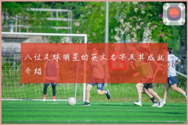 八位足球明星的英文名字及其成就介绍
